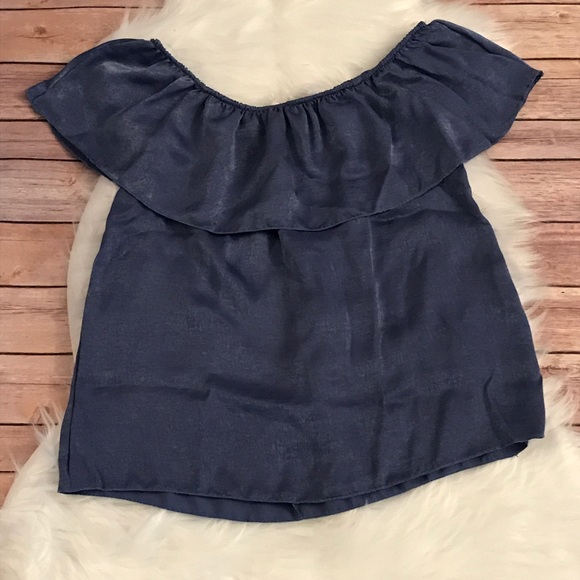 5 FOR $15 CHARMING CHARLIE OFF THE SHOULDER SHIRT - Picture 3 of 7